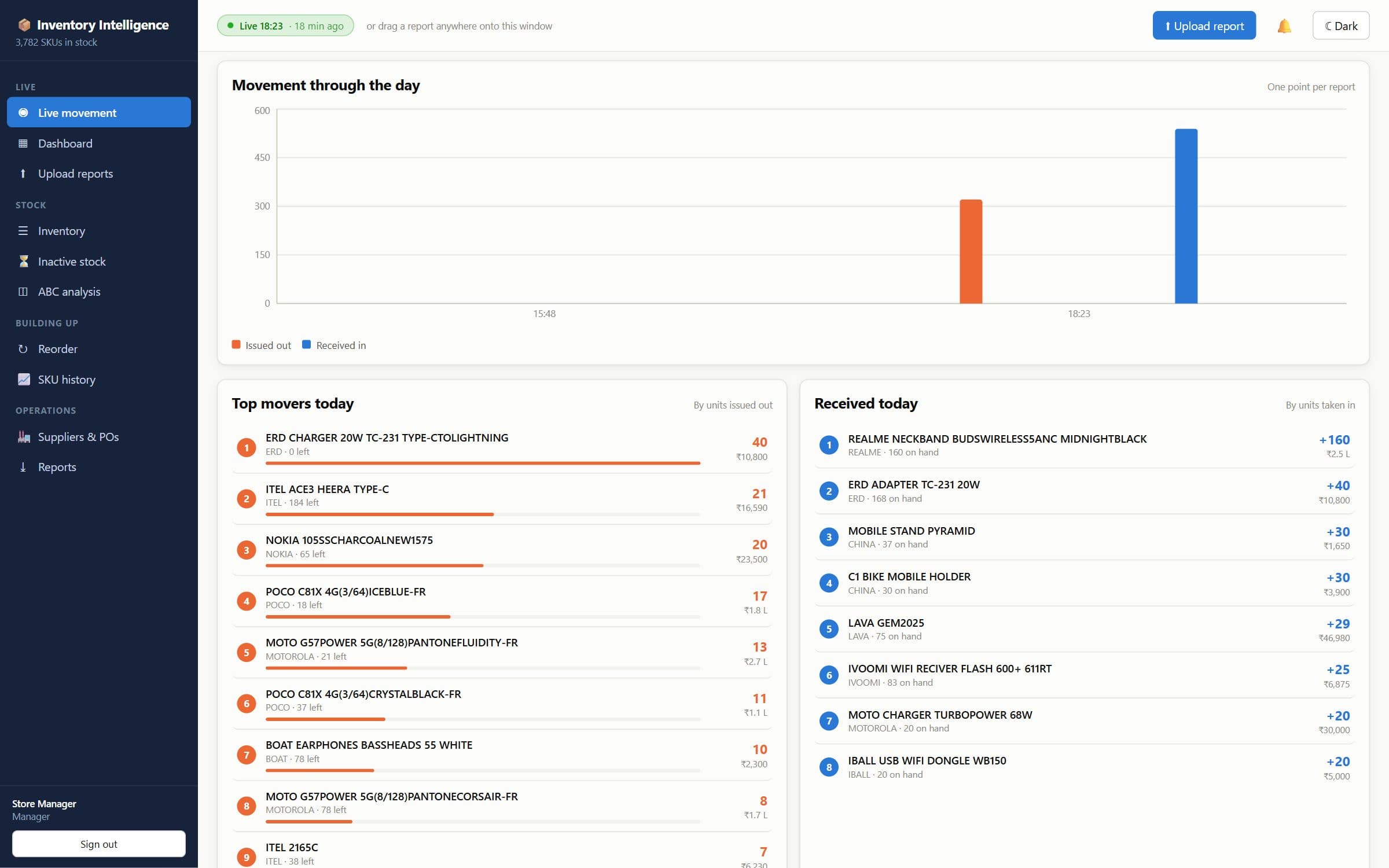 StockPulse, screenshot 2